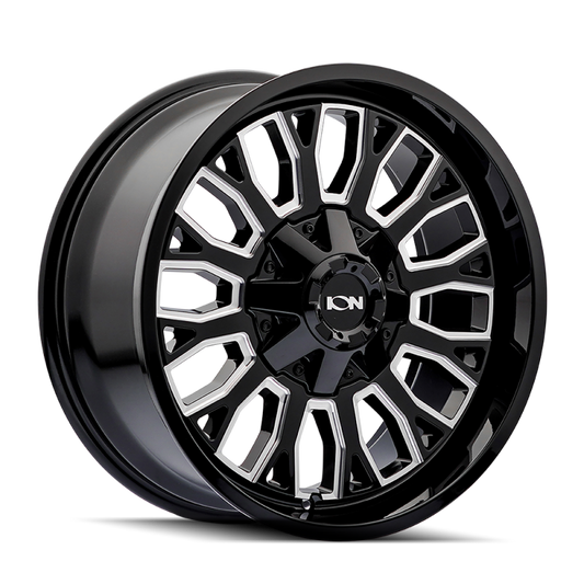 ION Wheels Type 152 Black/Milled | 20x9" +0mm | 5x127mm Wheel