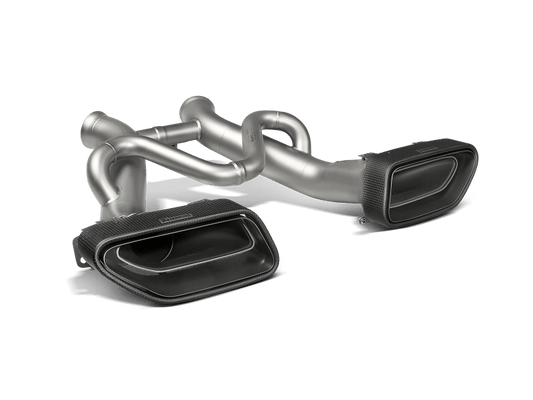Akrapovic 14-17 McLaren 650S/650S Spyder Slip-On Line (Titanium) w/ Carbon Tips