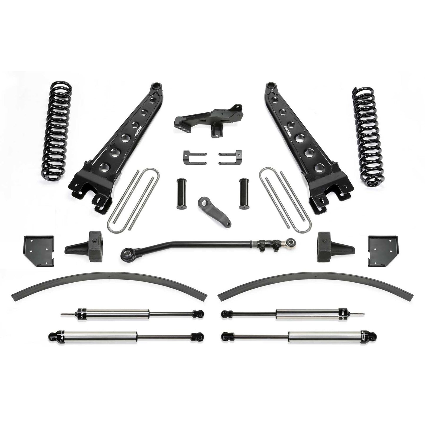 Fabtech 8" Radius Arm System w/ Coils & DLSS Shocks | Ford F250/F350 4WD Diesel (17-21) (K2265DL)