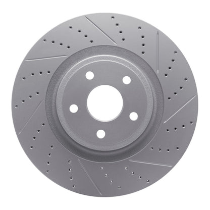 DFC Front Right D&S Geoperformance Rotor (FRONT): Dodge Durango (12-25)