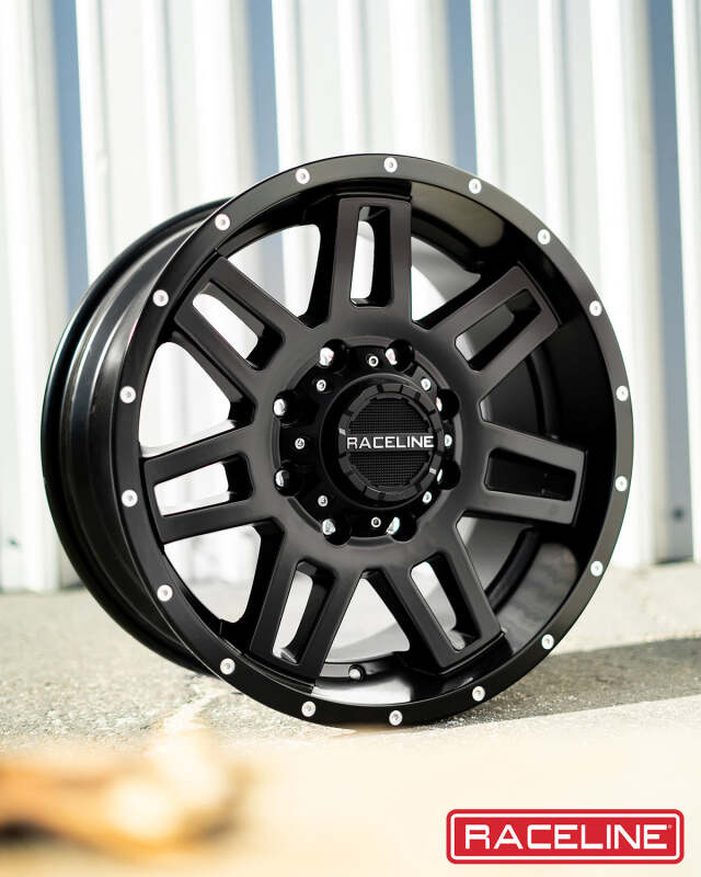 Raceline 931 Injector Satin Black | 20x9" +20mm | 6x139.7/6x135mm Wheel