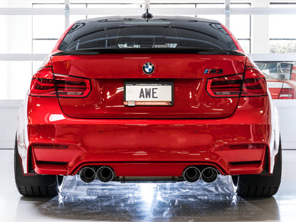 AWE Tuning AWE SwitchPath Catback Exhaust for BMW F8X M3/M4 - Chrome Silver - 3025-42070