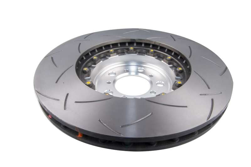 DBA Front 5000 Series Slotted Rotor w/ Silver Hat | BMW M3/M4 (15-18) (DBA53298SLVS)