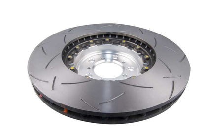 DBA Front 5000 Series Slotted Rotor w/ Silver Hat | BMW M3/M4 (15-18) (DBA53298SLVS)