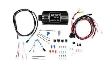 MSD 64253 Black, 6AL, Digital Ignition w/Rev Control - Black