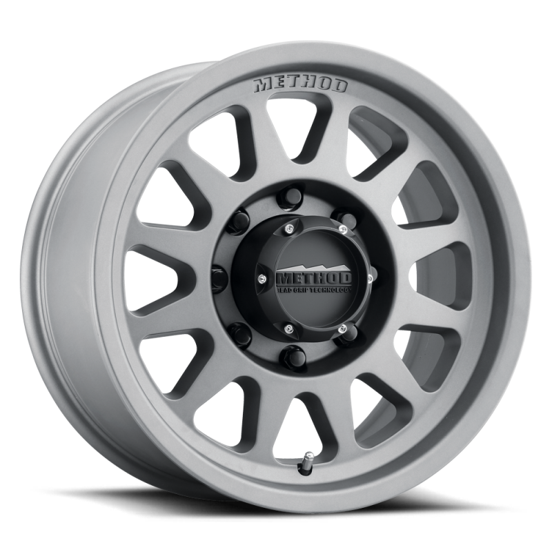 Method MR704-HD Titanium | 17x9" +18mm | 8x6.5mm Wheel
