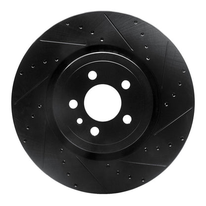 DFC D&S Front Right Brake Rotor (Black): Dodge Charger (14-23)