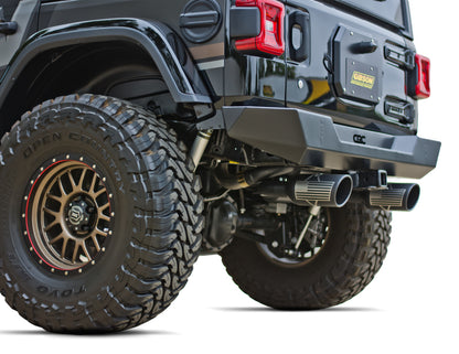 Gibson Patriot Series 2.5in Cat-Back Dual Split Exhaust | Jeep Wrangler JK (07-10) (70-0002)