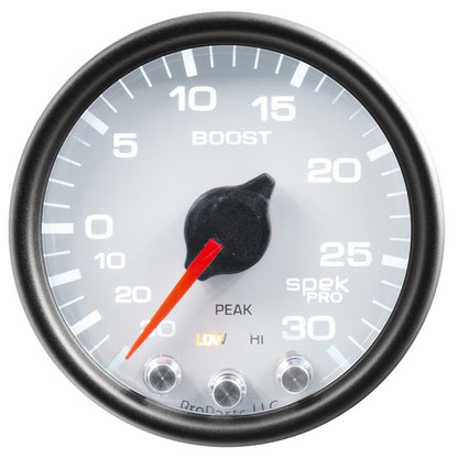 Autometer Spek-Pro 2 & 1/16" Vac/Boost Gauge 30INHG-30PSI