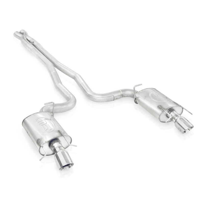 Stainless Works 3in Catback System X-Pipe Chambered Mufflers 4in Tips | Cadillac CTS-V (09-15) (CTSV9CBHDR)
