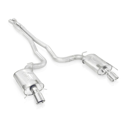 Stainless Works 3in Catback System X-Pipe Chambered Mufflers 4in Tips | Cadillac CTS-V (09-15) (CTSV9CBHDR)