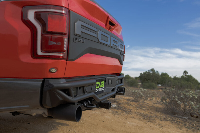 DV8 Offroad RBFR1-01 Rear Tube Bumper for 17-20 Ford F150 Raptor