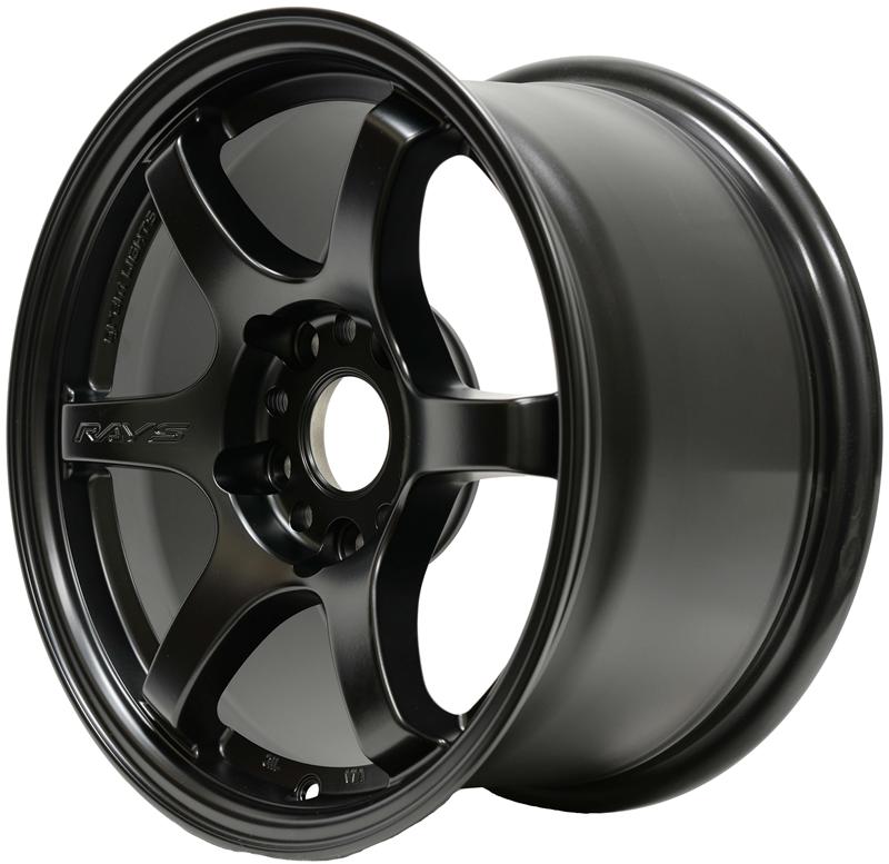 (set of 4) Gram Lights 57DR Semi Gloss Black | 15x8.0" +35mm | 5x114.3mm Wheel