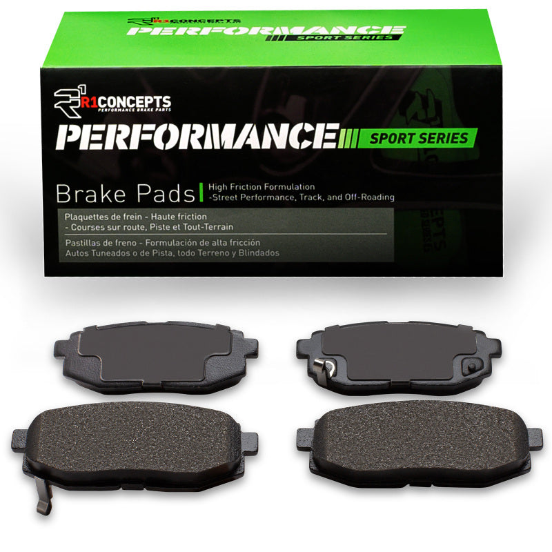 R1 Concepts Sport Pads | Toyota 86/FR-S/BRZ/WRX (03-26) (2115-1124-00)