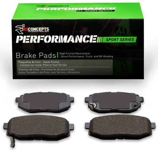 R1 Concepts Sport Pads | Toyota 86/FR-S/BRZ/WRX (03-26) (2115-1124-00)