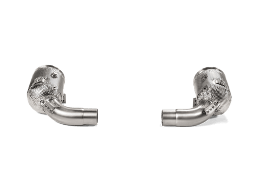 Akrapovic Porsche 911 Carrera (992.1) Link-Pipe Set w/Catalytic Converter (SS)