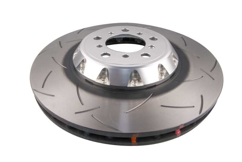 DBA Front 5000 Series Slotted Rotor w/ Silver Hat | BMW M3/M4 (15-18) (DBA53298SLVS)
