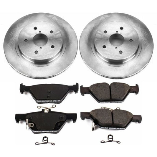 PowerStop KOE7039 Rear Autospecialty Brake Kit | Subaru Legacy/Outback/WRX (15-22) (SPF7039)