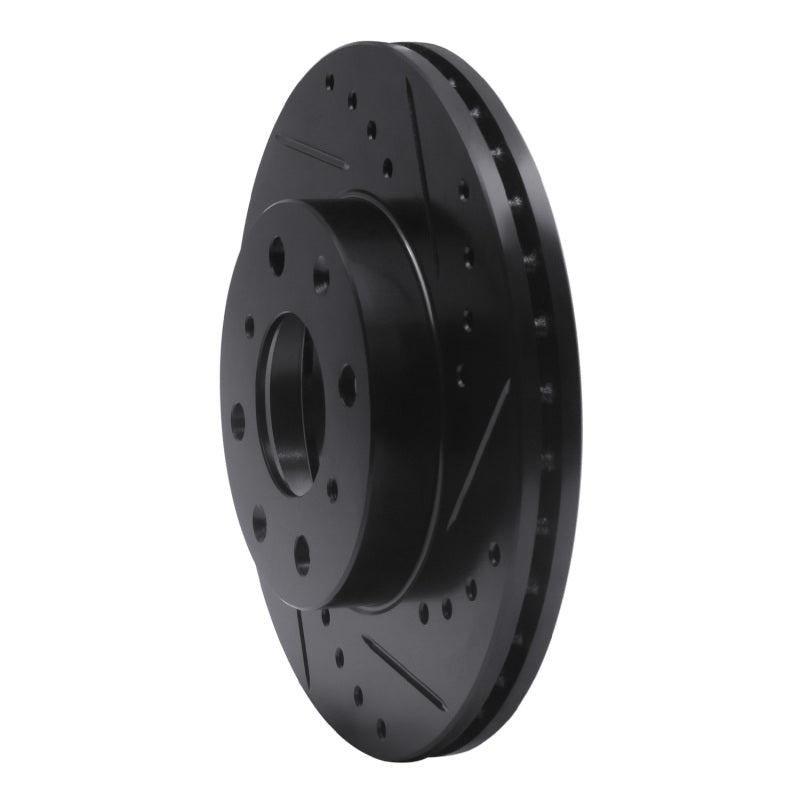 R1 90-00 Honda Civic Hatchback Drilled & Slotted Front Rotor | 83-00 (ECB-59018R)