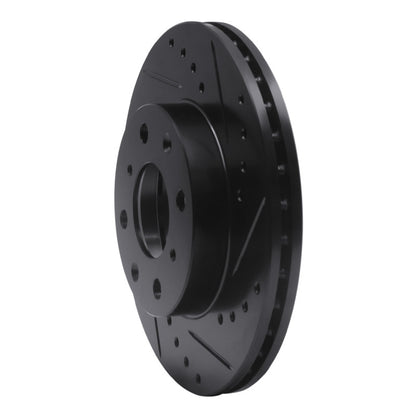 R1 90-00 Honda Civic Hatchback Drilled & Slotted Front Rotor | 83-00 (ECB-59018R)