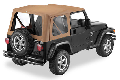 Bestop 79122-37 A-Top Replacement For Jeep Wrangler TJ Spice Sailcloth