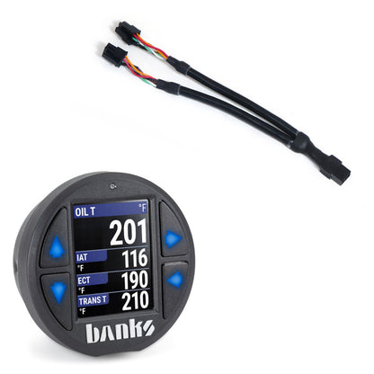 Banks Power 66712 iDash Pro Expansion Gauge for All 08+ OBDII CAN Bus Vehicles