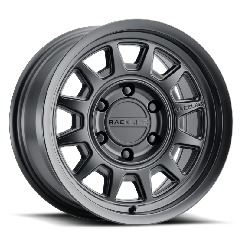 Raceline 952 Aero Satin Black | 17x8.5" +18mm | 6x135mm Wheel