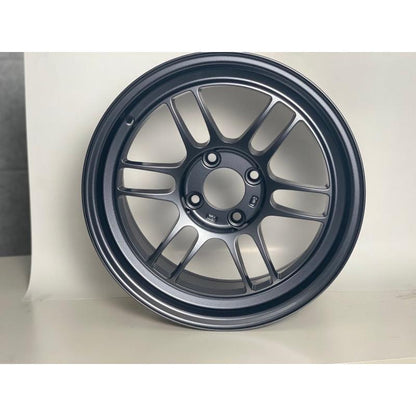 (set of 4) Enkei RPF1 Gunmetal | 15x8" +28mm | 4x100mm Wheels