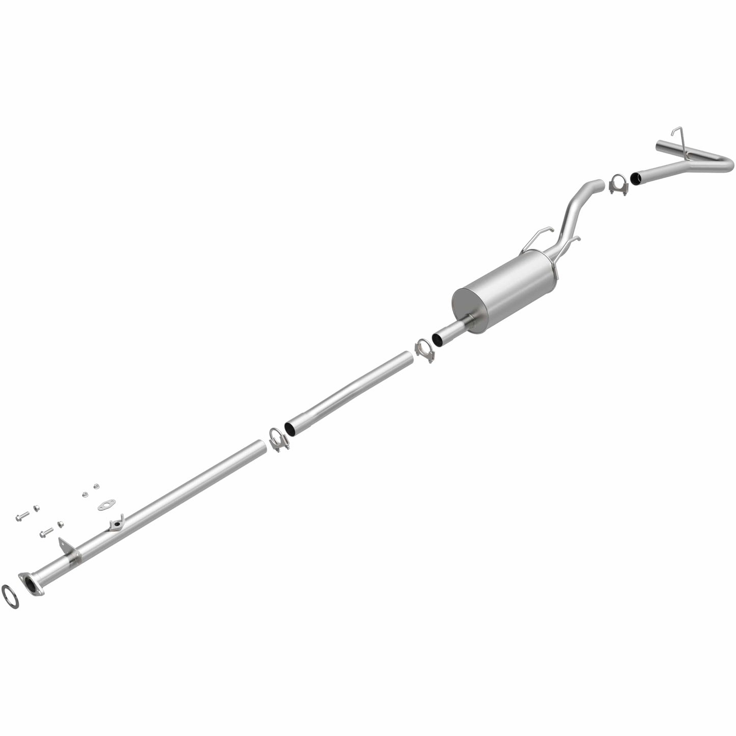 BRExhaust 1998-2000 Toyota Tacoma 2.4L Direct-Fit Replacement Exhaust System