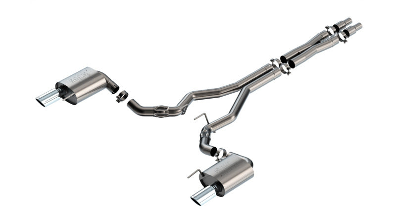 Borla ATAK 3" Cat-Back Exhaust System | Ford Mustang GT (24) (140961)