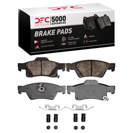 DFC 5000 Advanced Ceramic Brake Pads & Hardware Kit (REAR): Dodge Durango (11-25)