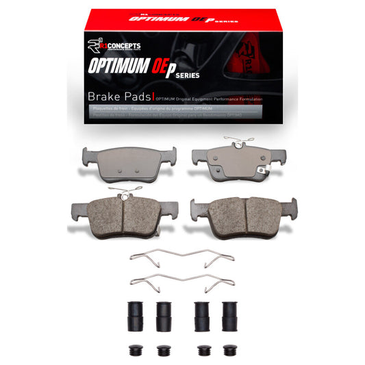 R1 19-25 Acura RDX Rear OE Pads & Hardware Kit | Civic/Accord/TLX (16-26) (2552-2102-01)