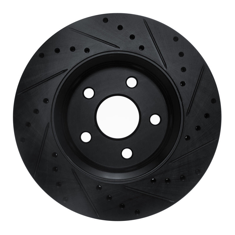 DFC D&S Brake Rotor (FRONT LEFT): Dodge Durango (11-22) - Black