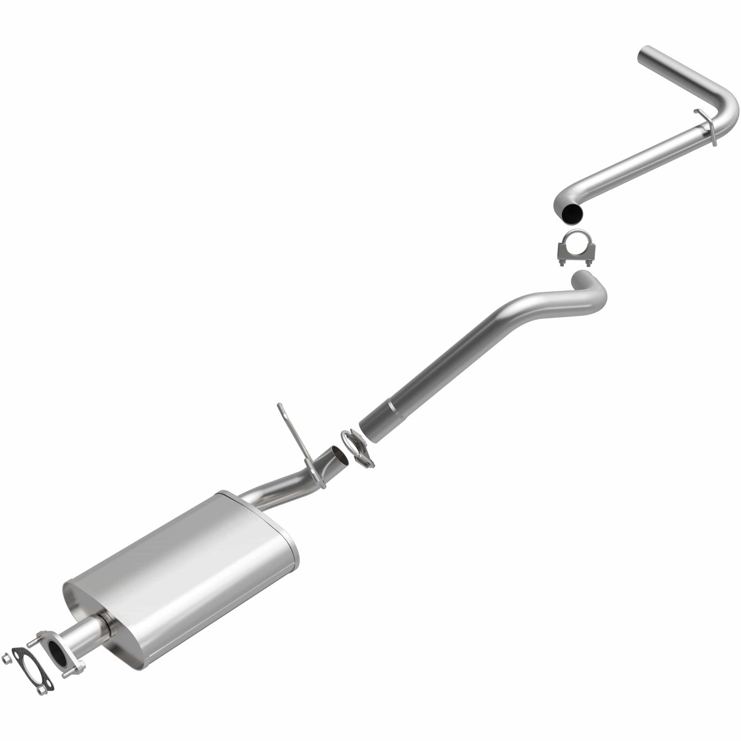 BRExhaust 1986-1989 Ford Bronco II 2.9L Direct-Fit Replacement Exhaust System