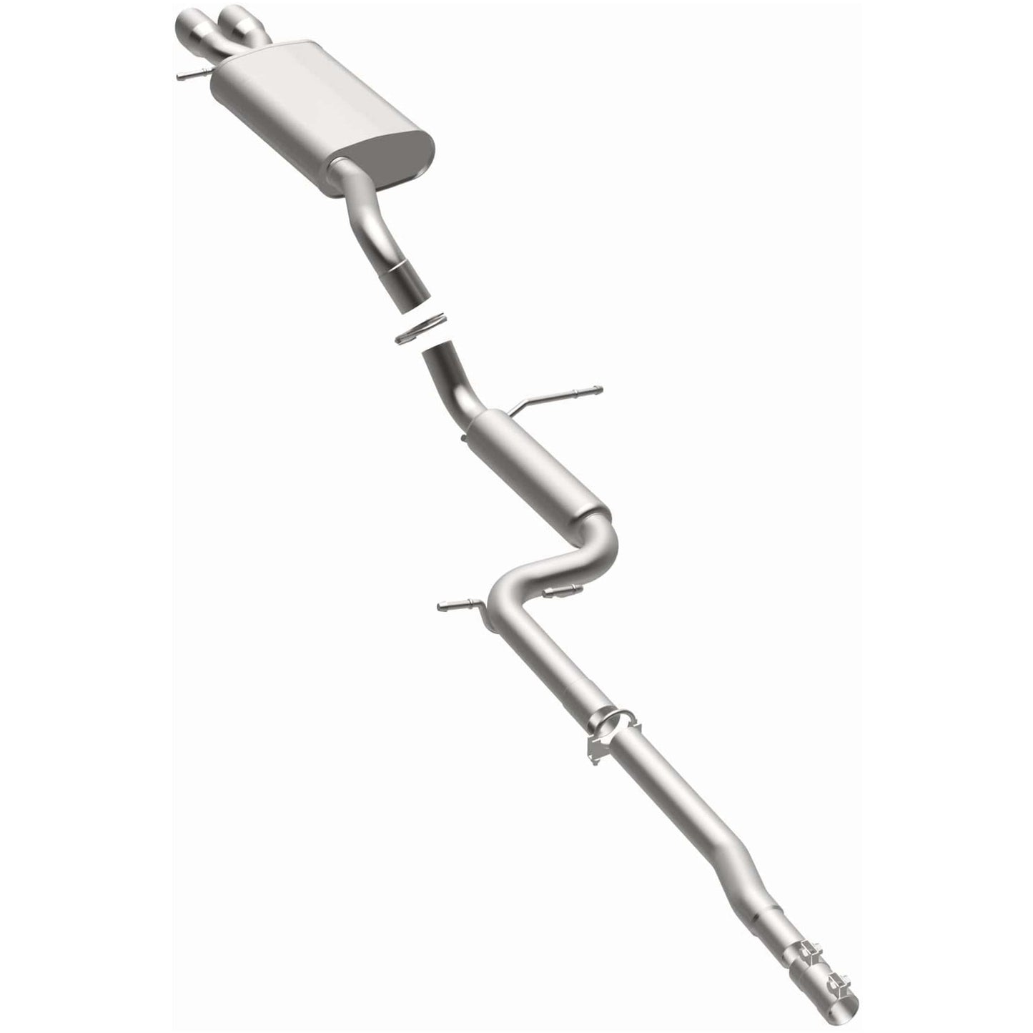 BRExhaust 2011-2014 Volkswagen Jetta 2.0L Direct-Fit Replacement Exhaust System