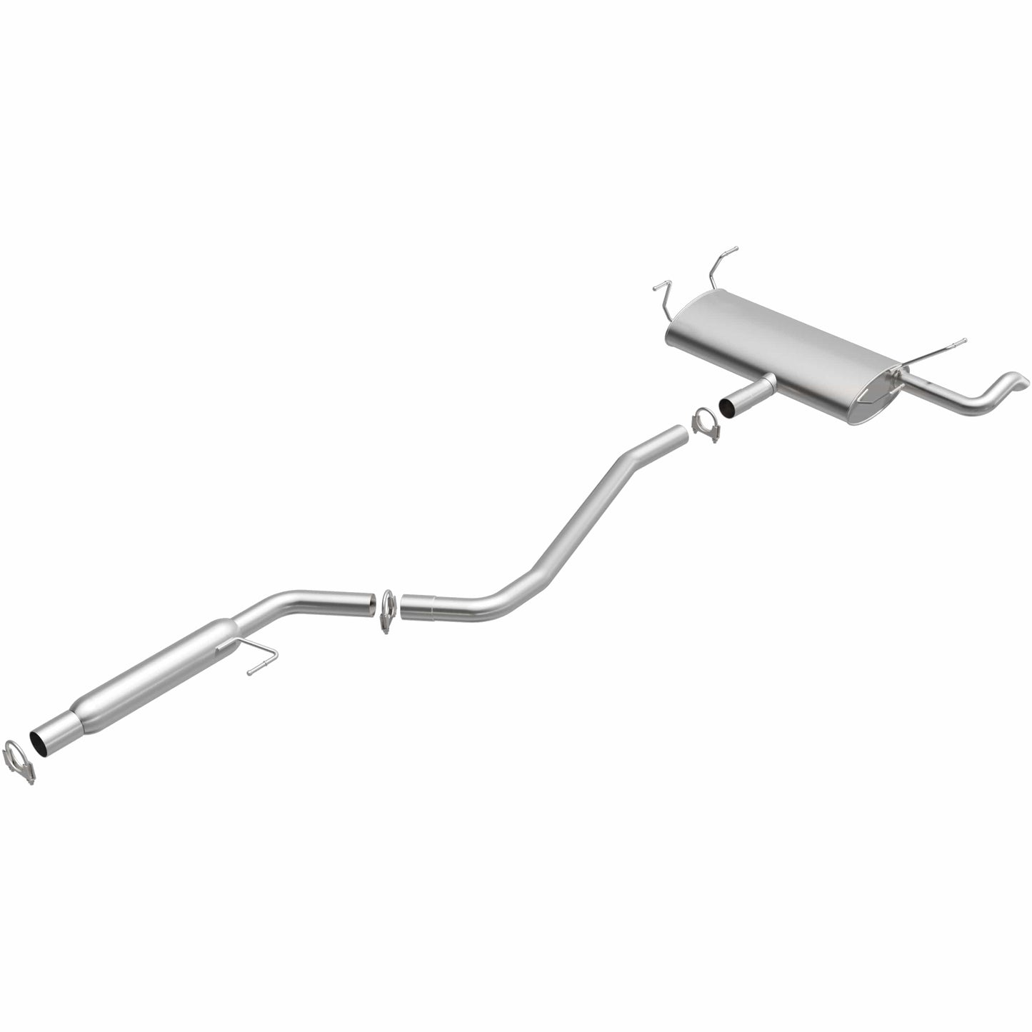 BRExhaust 2015-2017 Chrysler 200 2.4L Direct-Fit Replacement Exhaust System
