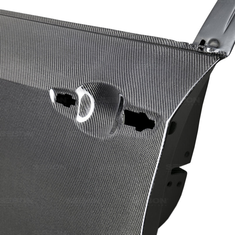 Seibon OE Style Gloss Carbon Fiber Front Doors | Honda Civic (17) (DD17HDCVR-F)