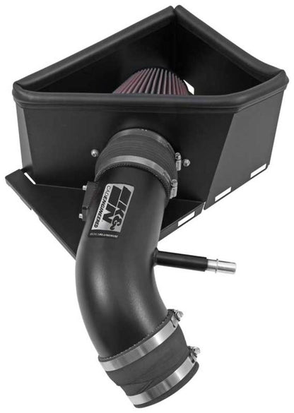 K&N High Flow Performance Intake Kit | Ram 2500/3500 6.4L V8 (14-15) K&N Engineering 77-1568KTK Ram 2500/3500 6.4L V8 High Flow Intake Kit