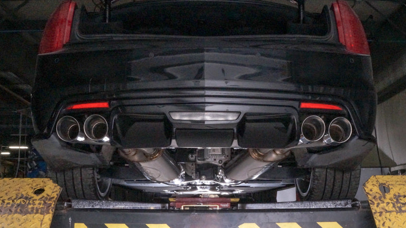 Stainless Works Catback System Resonated X-Pipe Dual-Mode Mufflers | Cadillac CTS-V Sedan (16-18) (CTSV16CB)