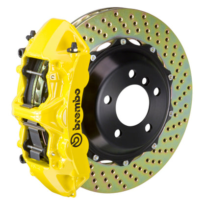 Brembo GT Series Cross Drilled Front Big Brake Kit | 1999-2007 Mitsubishi Evolution (1M1.8025A)