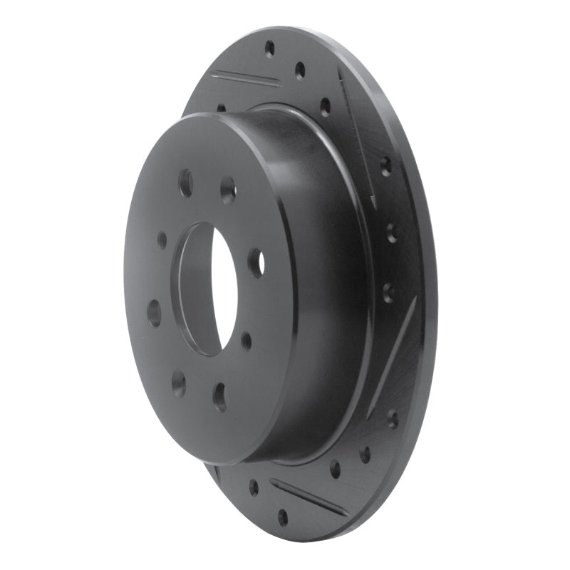 R1 Concepts D&S Rear Drilled & Slotted Rotor | Acura Integra/RSX (88-01) (ECB-59014R)