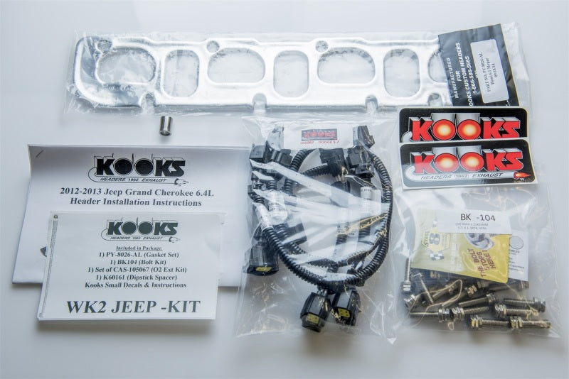 Kooks LT Headers & Green Catted Conn Pipe | Durango SRT/Jeep WK (18-26,10-23)