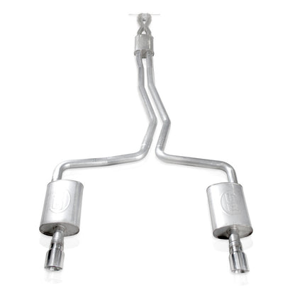 Stainless Works 2-1/2in Chambered X-Pipe Catback | Ford Taurus SHO (10-18) (TA10ECOCB)