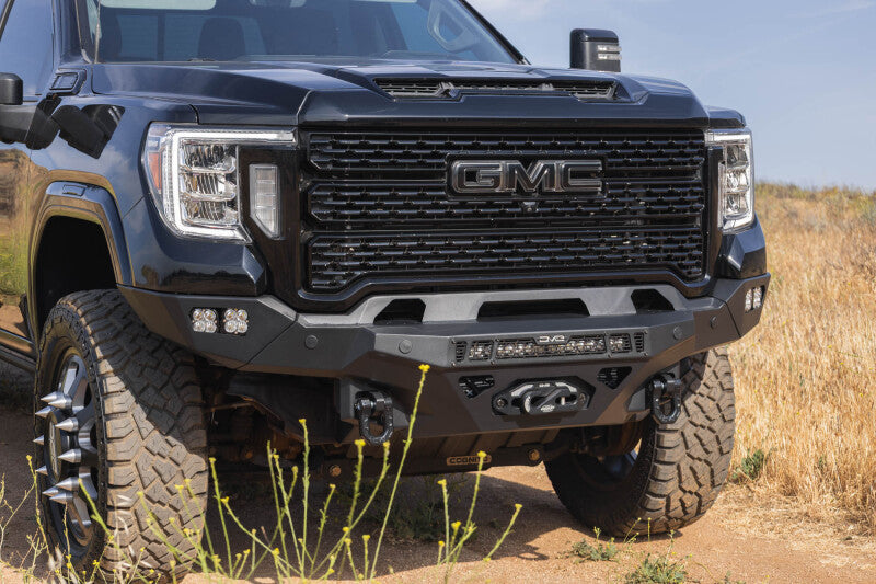 DV8 Offroad FBGC2-01 Spec Series Front Bumper 20-23 GMC Sierra 2500HD/3500