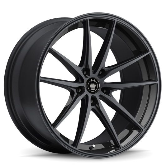 Konig Oversteer Gloss Black | 18x8" +45mm | 5x114.3mm Wheel