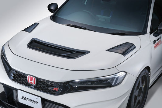 Spoon S-Tai Bonnet (w/ Rain Guard) - Civic FL5
