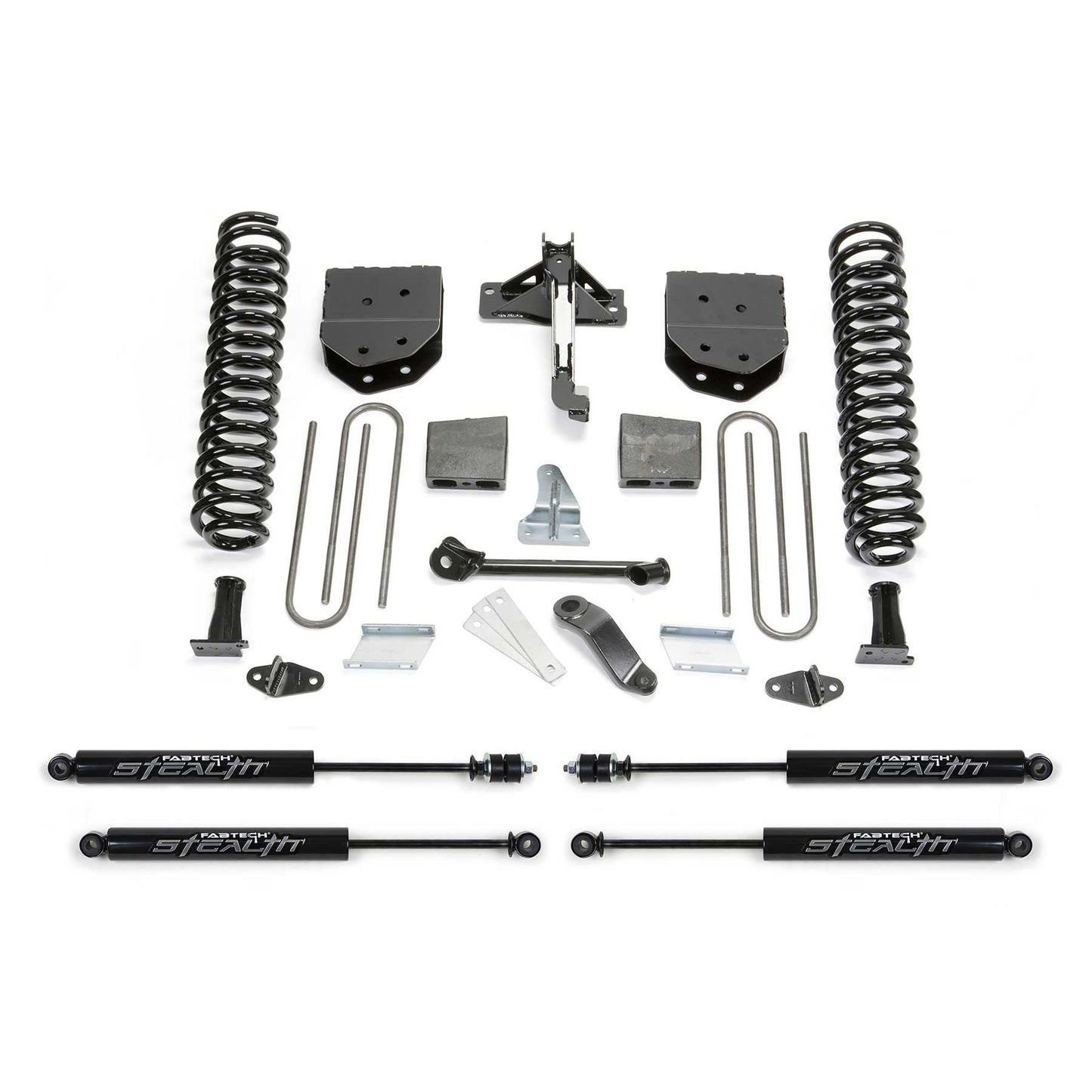 Fabtech 6in Basic System w/ Stealth | Ford F250 4WD (08-16) (K2118M)