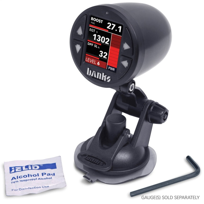 Banks Power 63341 Single Pod Suction Mount Sticky Base