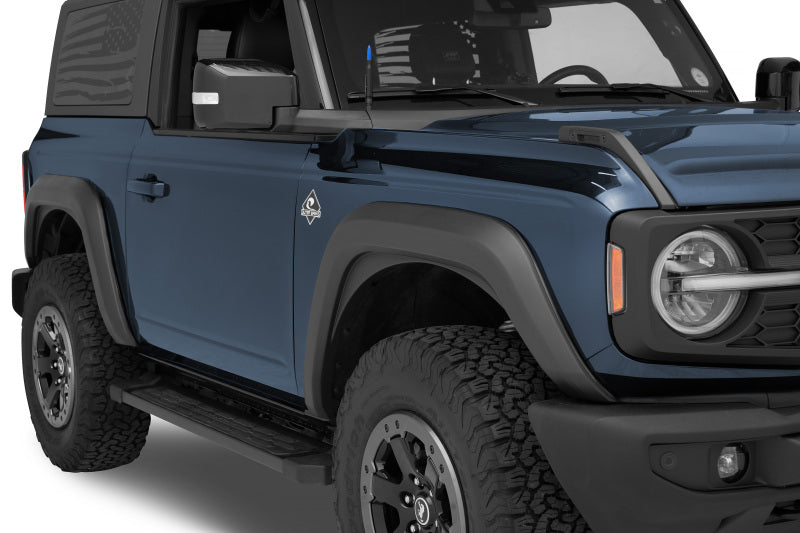 Bestop 49700-01 Black Fender Flares for 21-25 Ford Bronco 2DR