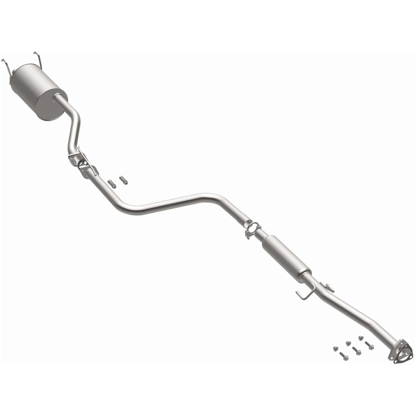 BRExhaust 1993-1995 Honda Civic del Sol 1.5L Direct-Fit Replacement Exhaust System